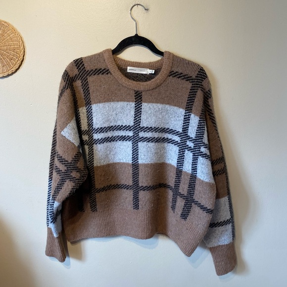 Inwear Copenhagen size small crew neck brown sweat - Picture 2 of 7